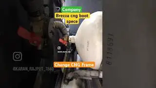 Brezza cng boot space #8076331106 #automobile #cngfitment #mechanic #modified