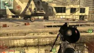 cod mw2 epic 720 mid-air quickscope kill