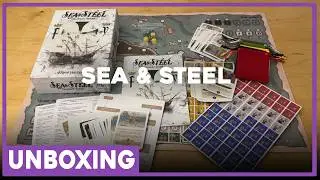 Распаковка | Военные игры Sea & Steel & Neva | The Players' Aid