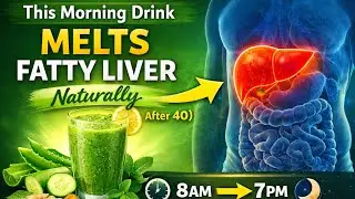 This Morning Drink Helps Melt Fatty Liver Naturally After 40