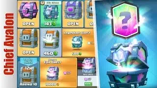 LEGENDARY CHESTS OPENING CLASH ROYALE | RARE CHESTS OPENING | LEGENDARY, MAGICAL, EPIC, GIANT CHESTS