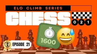ELO Climb - Ep. 21: Attacking Chess at 1600 ELO! Vienna Game vs Strong Opposition!