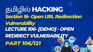 Lecture 106- [Demo] - Open Redirect Vulnerability