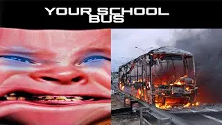 Mr. Incredible becoming sick (YOUR SCHOOL BUS)