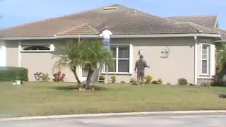 Oyseter Creek Villa 34224 gentle roof cleaning by Chuck Bergman
