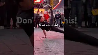 Times Square&rsquo;s breakdance, New York City breakdancing! #shorts #trending #nyc #dance