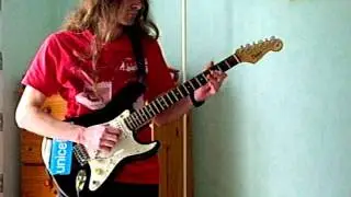 This strange engine (Steve Rothery - Marillion ) guitar solo cover