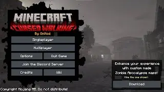 BERTAHAN DI DUNIA KIAMAT ZOMBIE Minecraft Java Cursed Walking #1