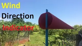 How to make a paper wind direction indicator | Origami wind direction indicator