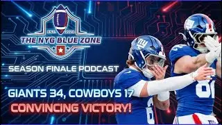 Giants 34 - Dallas 17, Belt To Azz!!