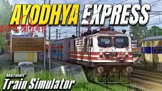 14206 Ayodhya Express Departing from Ayodhya Cantt🚂✨| MSTS Gameplay