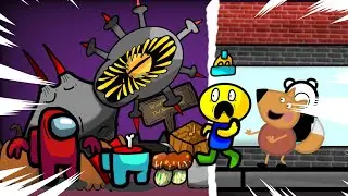 Bot Kai's Bizarre Spooky Month Adventure ft. Freddy (Piggy) and the Impostor (Among Us) | Part 1