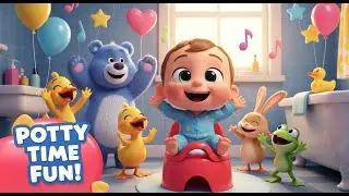 Potty Training Song 🚽 | Fun Learning Song for Toddlers | Baby Giggles TV