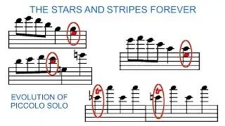 SOUSA - The Stars and Stripes Forever: Piccolo Solos from 1901 to 2018