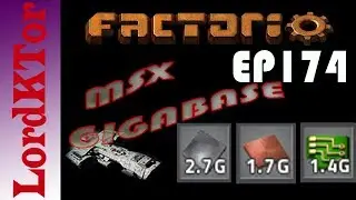 Factorio 0.16 MSX Gigabase EP174: 3rd Red Circuit Stack!