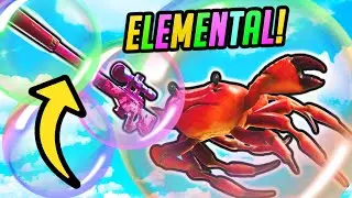 The ELEMENTAL BUBBLE BUILD In Crab Champions!