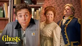 The Ghosts Think Sean Has a Secret Family?! | Ghosts Australia - Paramount+ (S1, E7)