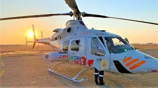 HEMS Bell 430 Departure
