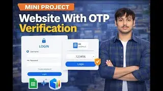 Website With OTP Verification Using Google Apps Script & Google Sheets | Mini Project