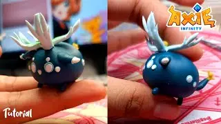 Axie air dry clay tutorial  part 3