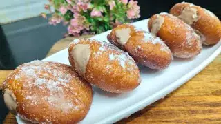 Eggless Bomboloni Recipe | बेकरी से भी अच्छा घर पर बनाएं 