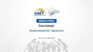Rueda de Prensa - Presidenta Diana Atamaint