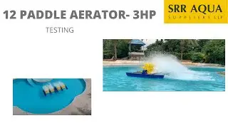 12 Paddle Wheel Aerator 3HP
