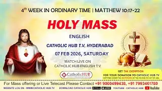 LIVE HOLY MASS | OUR LADY OF MOUNT CARMEL CHURCH | NEW BOWENPALLY | HYDERABAD 07-02-2026