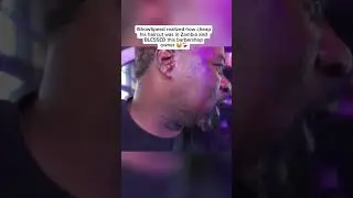IShowSpeed realized how cheap his haircut was in Zambia and BLESSED this barbershop owner 😂❤️&zwj;🩹