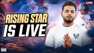 BGMI LIVE 🛑 | 20K GRANDS WITH TEAM WHITE WALKERS 🥶 | KIE RISING STAR