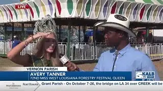 What is the West Louisiana Forestry Festival about?