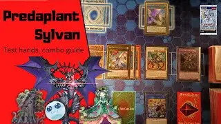 Yu-Gi-Oh! Sylvan Predaplant TEST HANDS AND COMBO GUIDE! In-depth! (September 2022 format)
