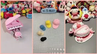 Polymer clay art & crafts part 8 ( cc )