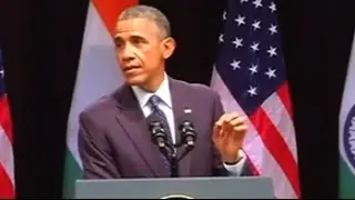 'Sisters and brothers of India', says President Obama quoting Swami Vivekananda