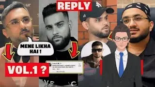 HONEY SINGH ON VOL.1 'MENE LIKHAHAI? KARAN AUJLA REPLIED ! KIDSHOT ON BEEF WITH KARMA & KRSNA!