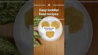 Can I give sabudana to my toddler| Healthy toddler recipe| Sabudana & suji chila for toddler #shorts