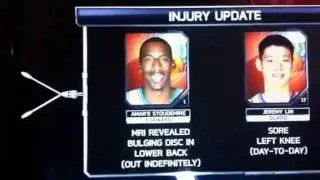 Al Trautwig says stoudemire has a bulging dick