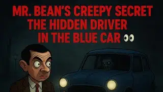 Жуткий секрет мистера Бина: скрытый водитель в синей машине 👀#MrBeanMystery #Creepy #BlueCarSecret