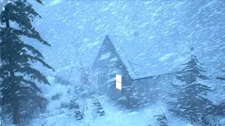 FROZEN ARCTIC SILENCE | Deep Blizzard Sounds and Freezing Winds for Sleep 2025