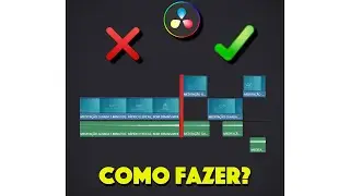 COMO SEPARAR ÁUDIO E VÍDEO NO DAVINCI RESOLVE