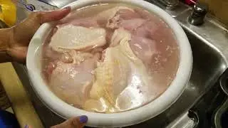 Simple easy to clean chicken