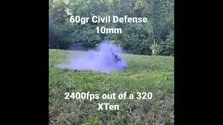 Civil Defense 10mm Vs Gallon of water