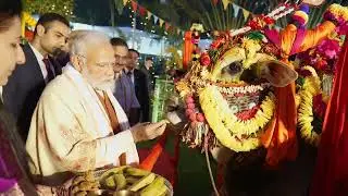 PM Modi Celebrates Sankranti..