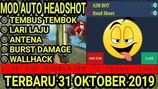 MOD MENU CHEAT AUTO HEADSHOT FREE FIRE TERBARU 2019