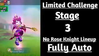 Lords mobile Limited Challenge Trick vs Trick Stage 3 Auto|Petite Devil Stage 3 Auto