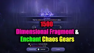 Black Desert Mobile Enchant Chaos Gears 1500 Dimensional Fragment