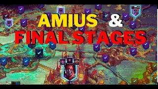 LIVE!! DEFEATING AMIUS + 3 STAGES HARD MODE LEFT TO GO! LETS DO THIS - Raid Shadow Legend