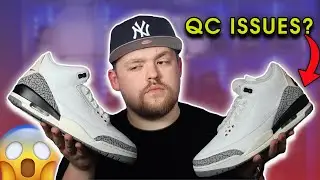 QC ISSUES? | Air Jordan 3 Re-imagined 'White Cement' 2023 Detailed Review