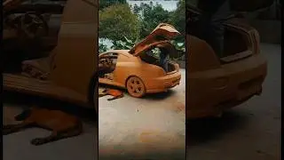 🔥Full deep restoration on this abandoned Hyundai Coupe!#aotumobile#carrestoration#shortfeed#youtube