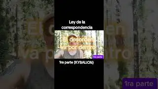 Ley de la correspondencia #esoterismo #mendoza #cabalah #espiritual #kybaluon #leyes
